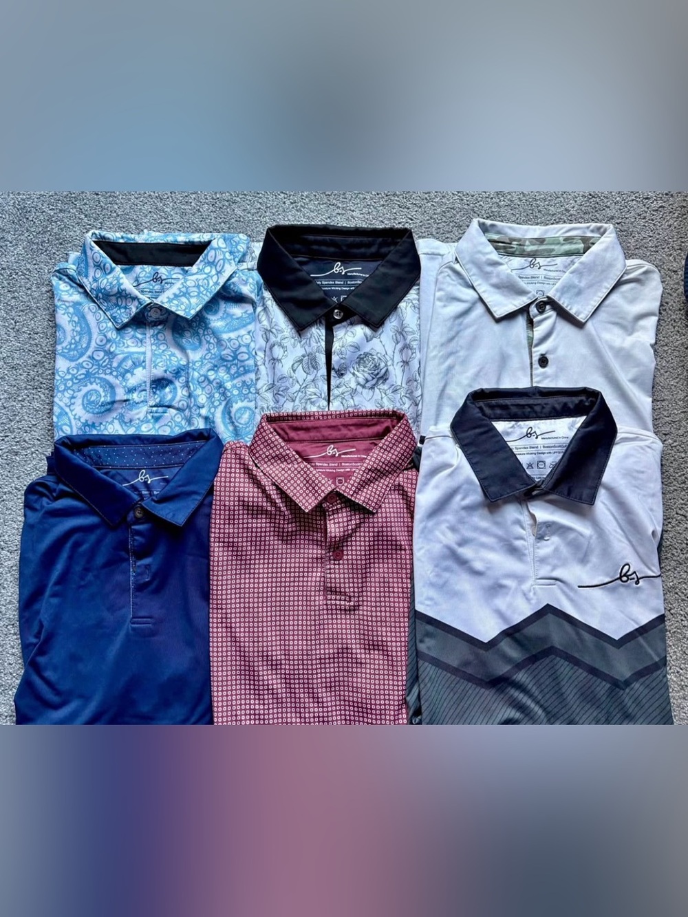 Boston Scott Golf Polo Bundle - XL